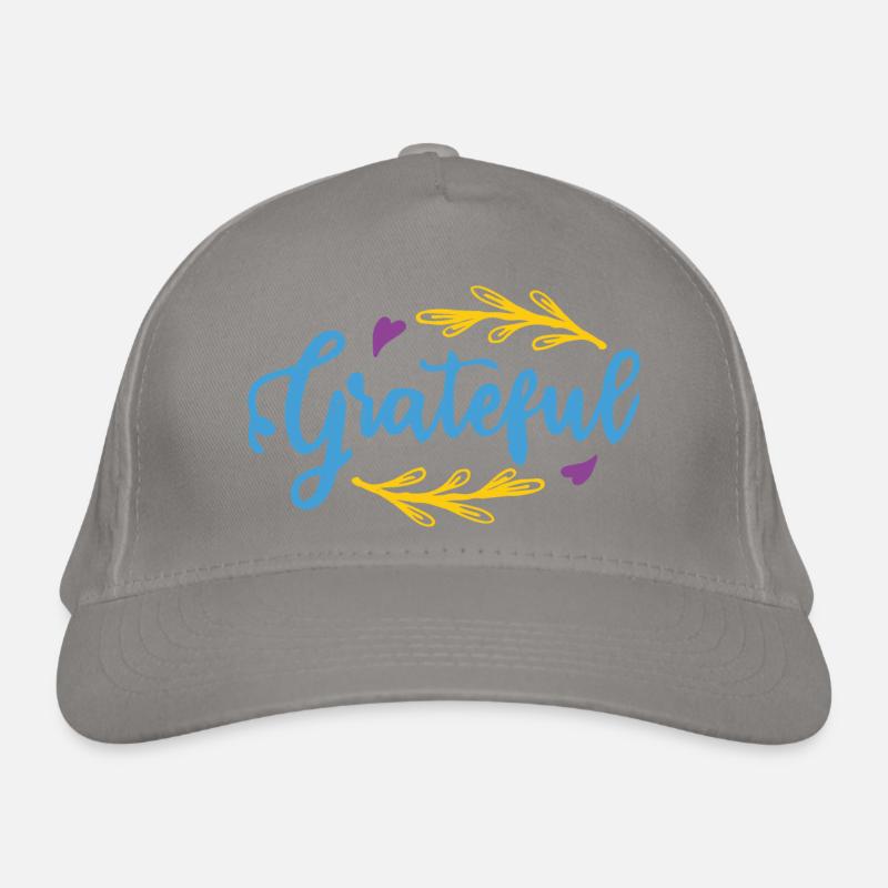 GRATEFUL Organic Baseball Cap