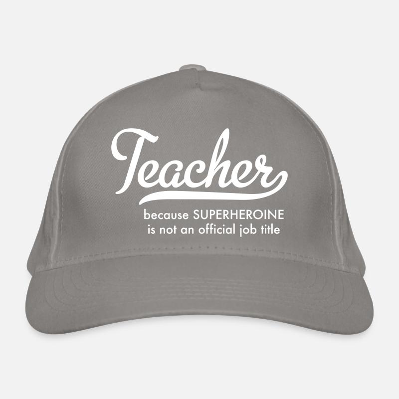 Enseignant Casquette classique bio