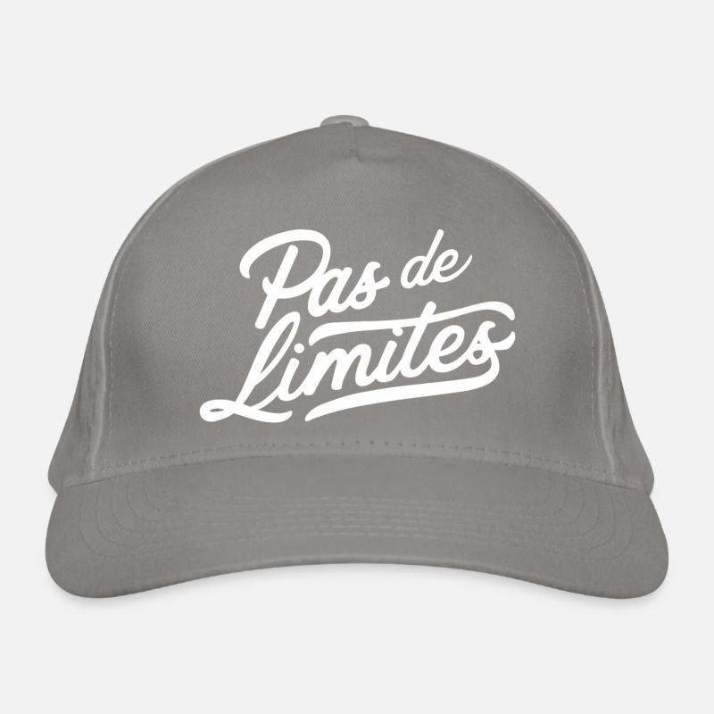Pas de limites Casquette classique bio