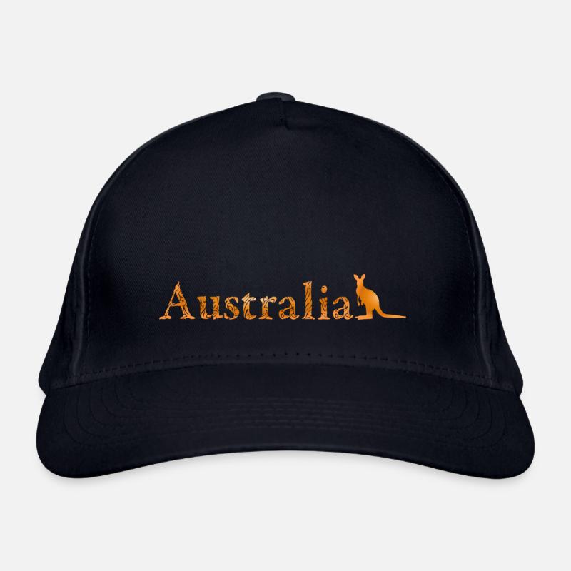 Australia - Kangaroo Organic Baseball Cap