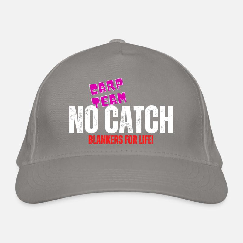 Carp team NO CATCH Organic Baseball Cap