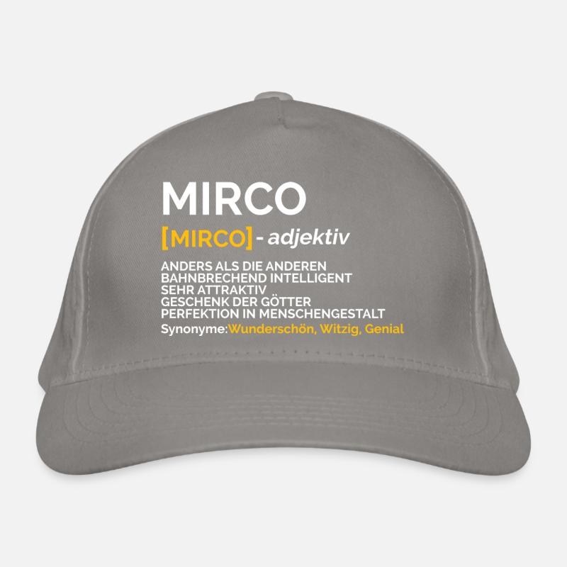 Mirco Bio-Baseballkappe