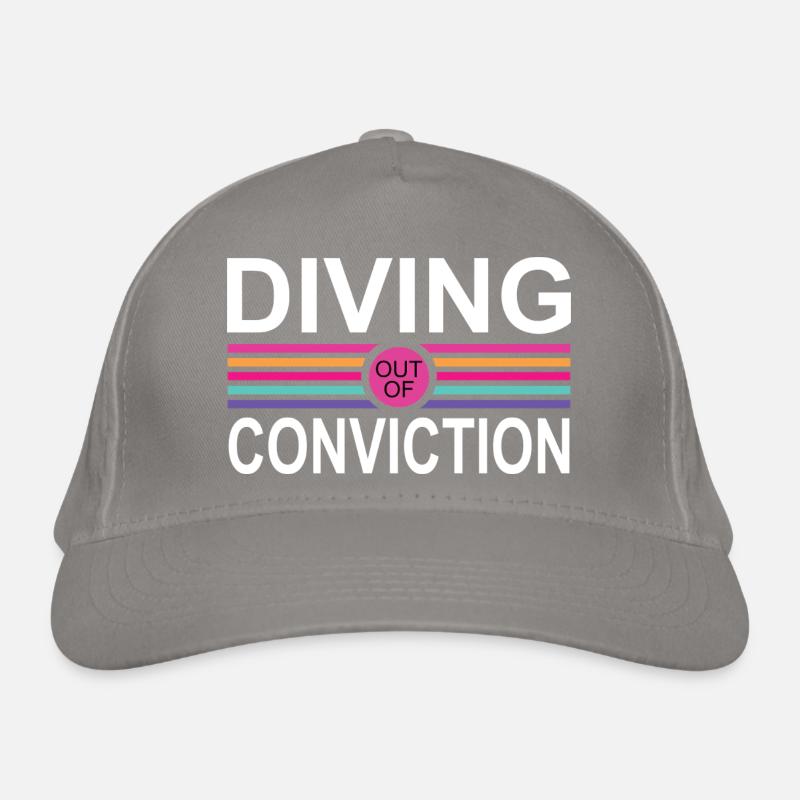 Conviction de plongée Casquette classique bio