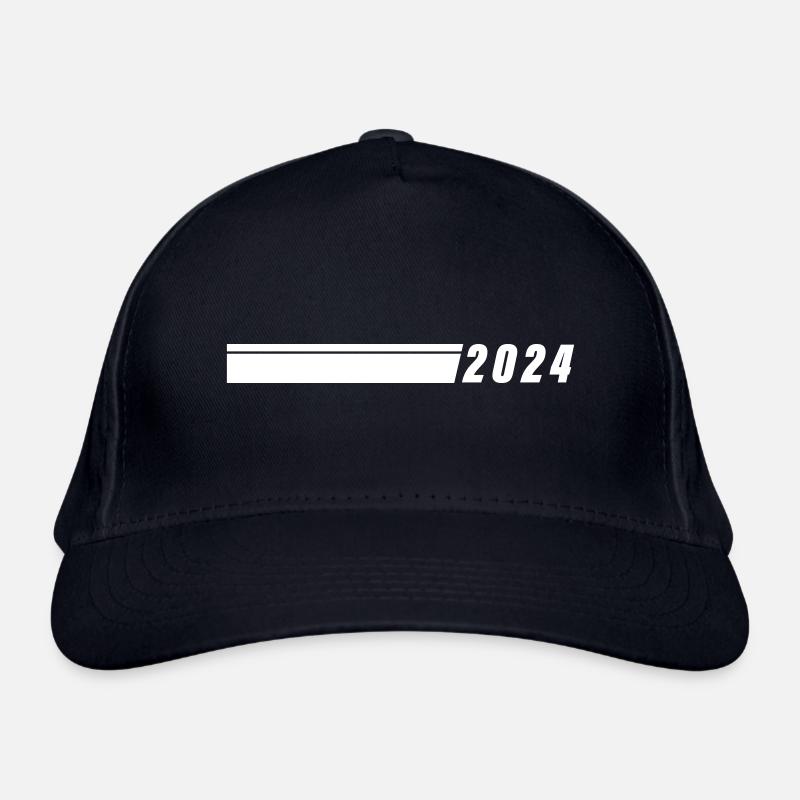 Année 2024 - Casquette classique bio - marine