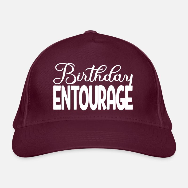Geburtstags-Entourage Matching Group Geburtstagsfeier Bio-Baseballkappe