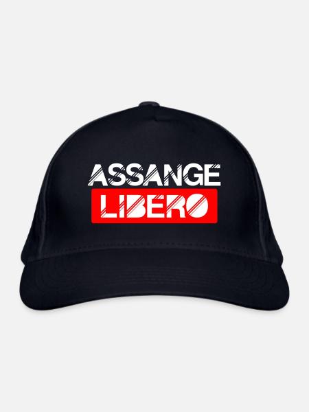 Assange Freispruch! - Bio-Baseballkappe - Navy
