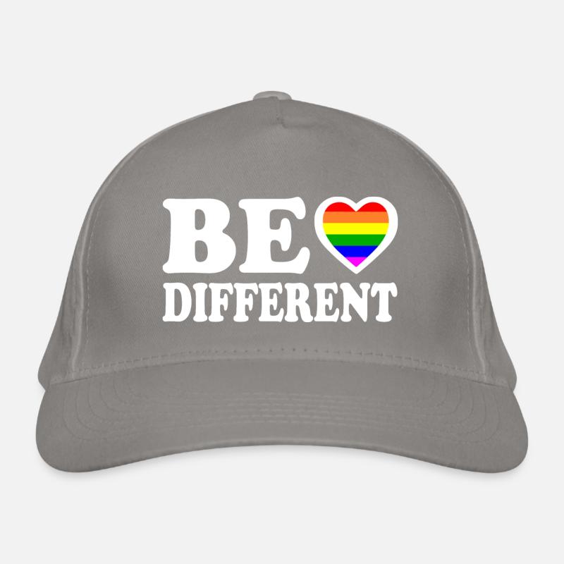 Be different Bio-Baseballkappe