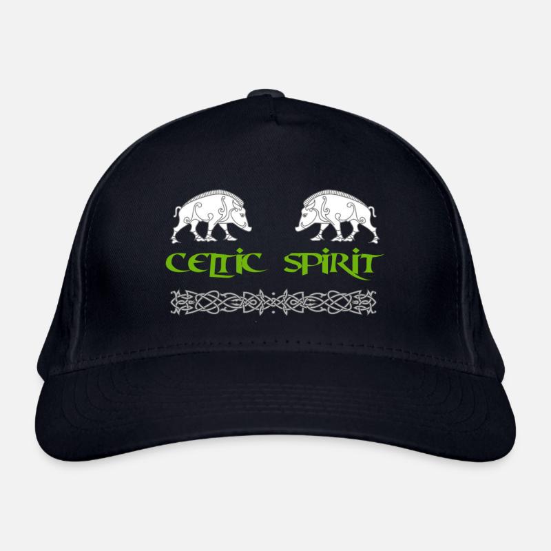 Celtic Spirit - Eber Bio-Baseballkappe