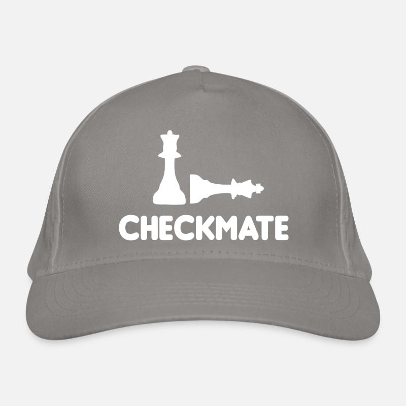 Checkmate Chess game Organic Baseball Cap