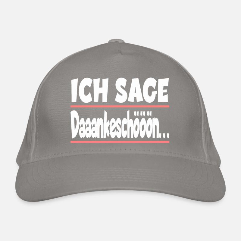 Ich sage Dankeschön für einen Kollege oder Bio-Baseballkappe