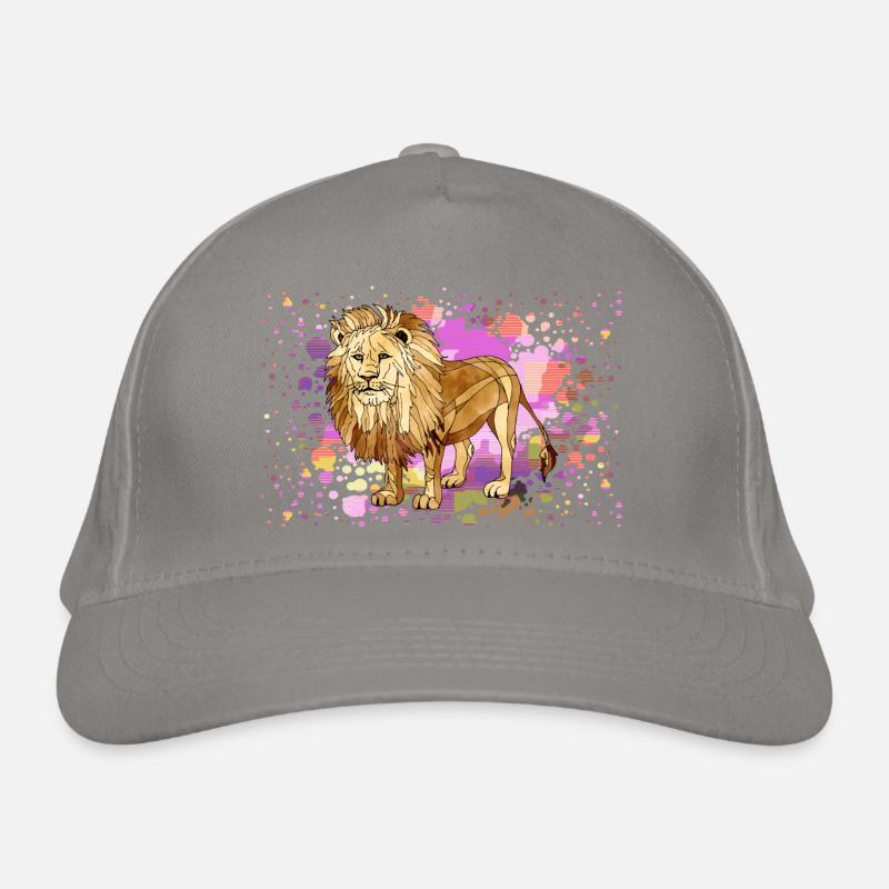 Lion Organic Baseball Cap