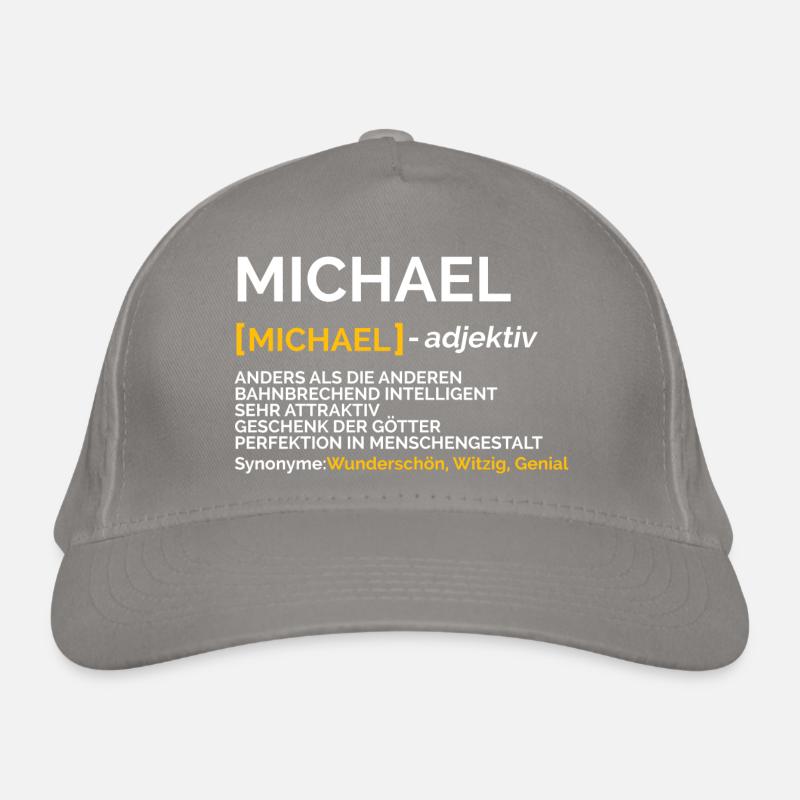 Michael Bio-Baseballkappe