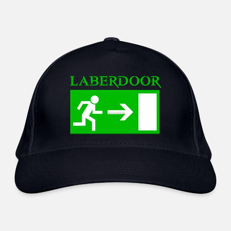 Laberdoor, Labrador, Smalltalk nicht erwünscht Bio-Baseballkappe