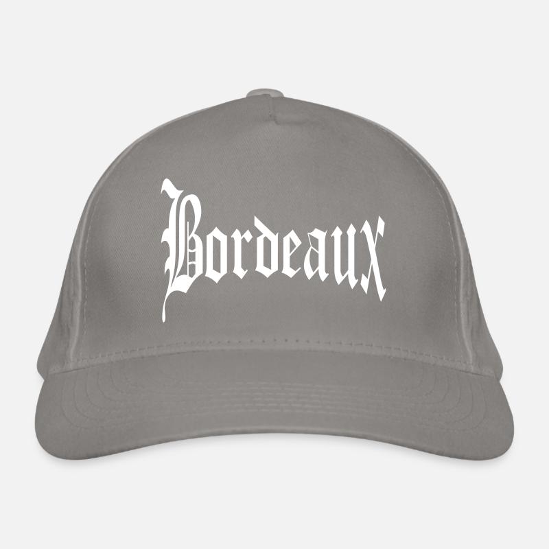 Bordeaux Bio-Baseballkappe