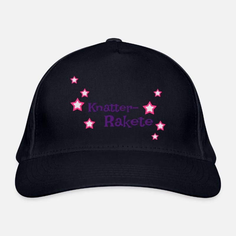 Knatter rocket with asterisks Windelpupser Organic Baseball Cap