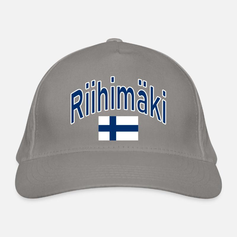 Riihimäki drapeau finlandais Casquette classique bio