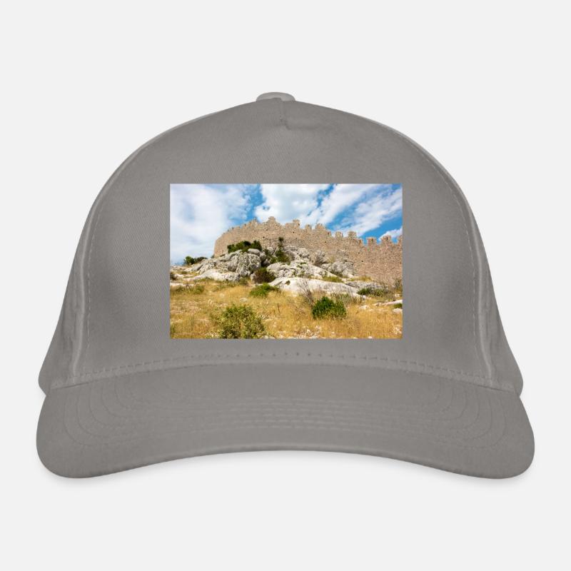 Le mur d’Oštrica (Bedem Grebastica) Croatie Casquette classique bio