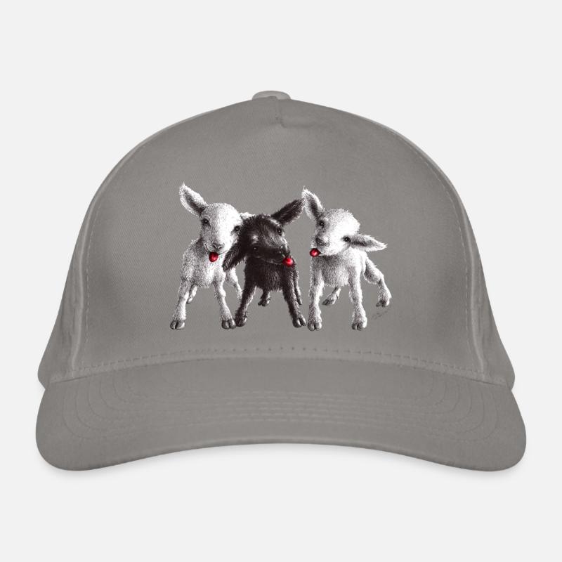 cheeky sheep Organic Baseball Cap