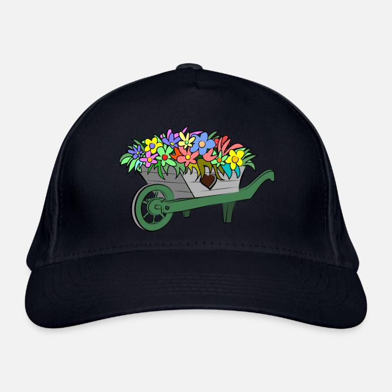 Flowers Spring Organic Baseball Cap