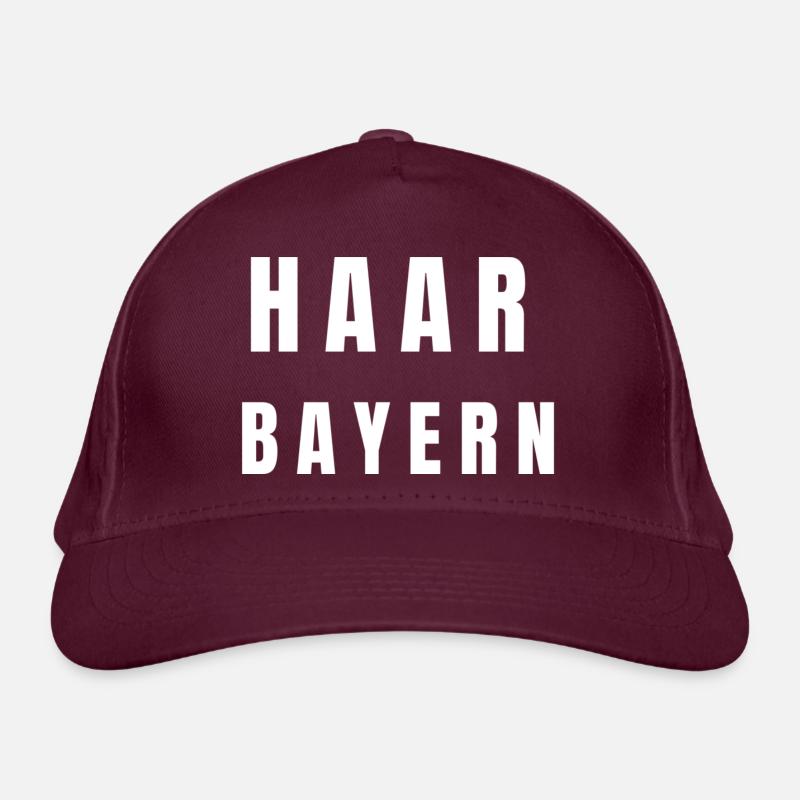 Haar⁠ Bayern Bio-Baseballkappe