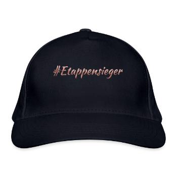 Etappensieger - Bio-Baseballkappe - Navy - Vorne