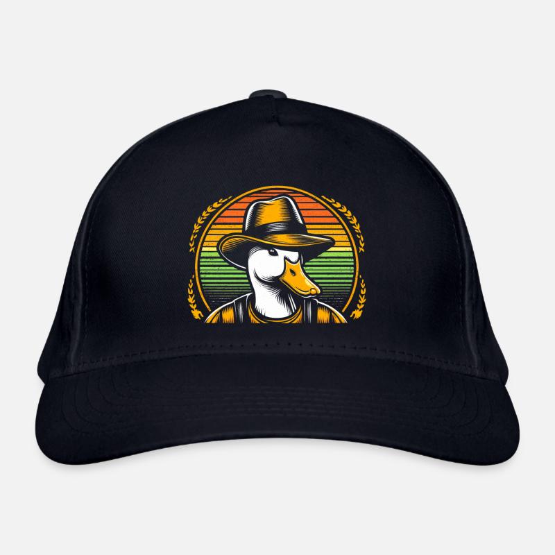 Drôle de cadeau d’amant de canard Casquette classique bio
