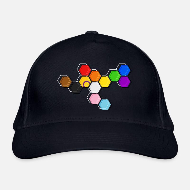 Hexagon Pride Organic Baseball Cap