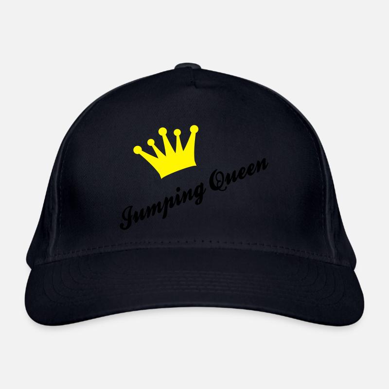 Springreiten Bio-Baseballkappe