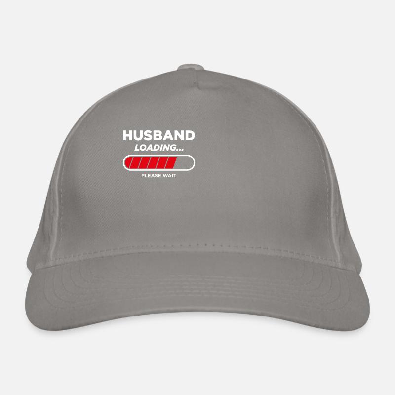 Husband Loading Organic Baseball Cap