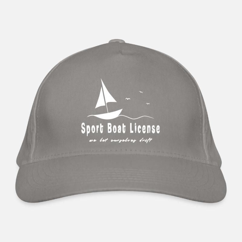 dérive de permis de bateau de sport Casquette classique bio