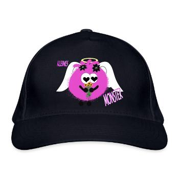kleines Monster - Bio-Baseballkappe - Navy - Vorne