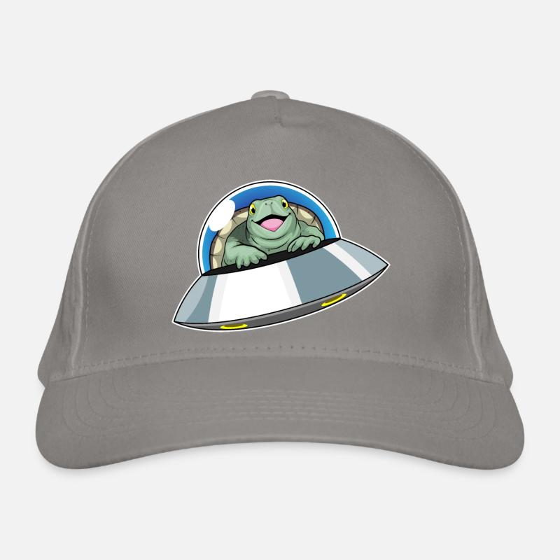 Turtle Spaceship Space Casquette classique bio