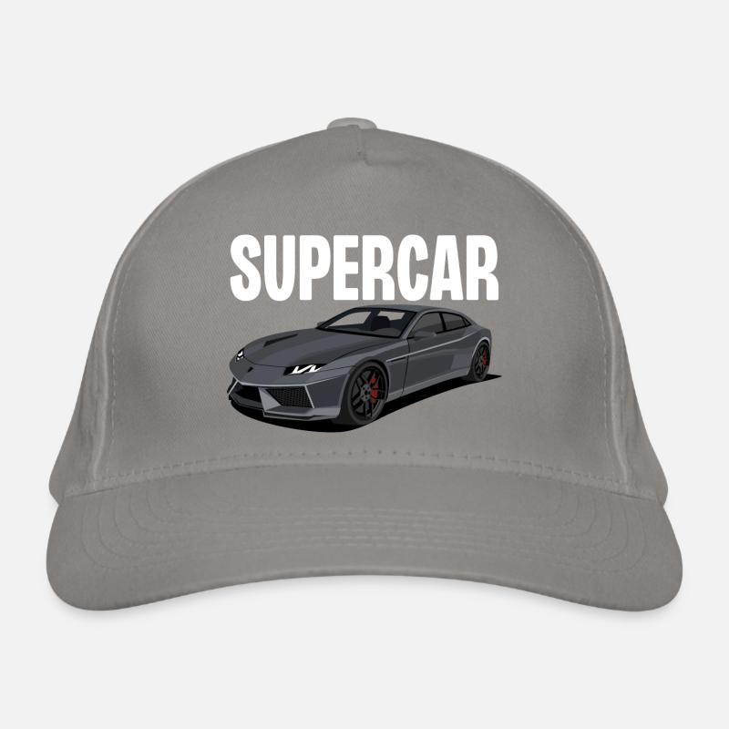 Supercar Organic Baseball Cap