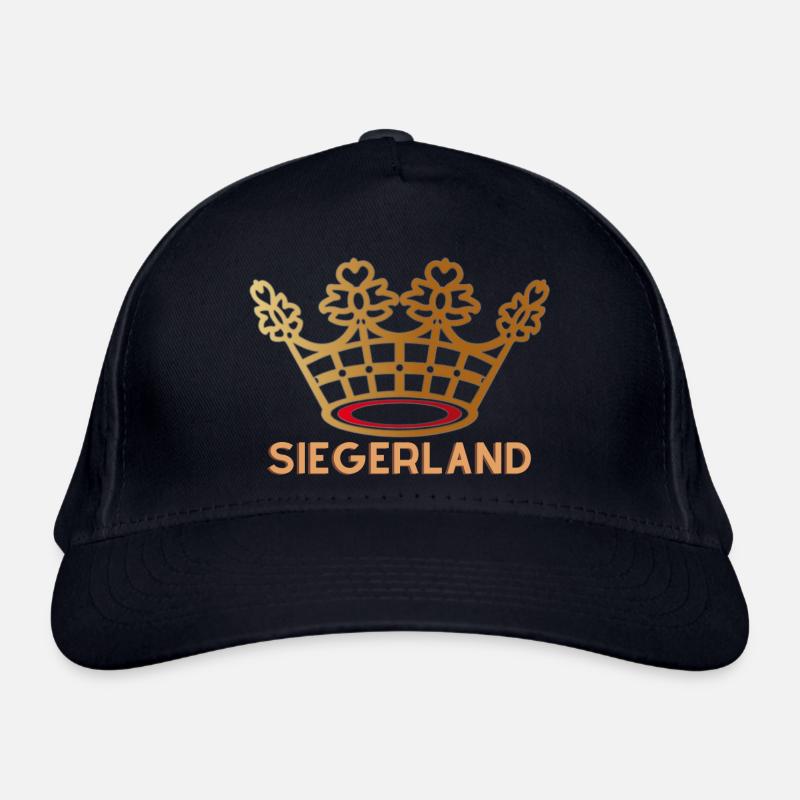 SIEGERLAND - Das Siegen-Design Bio-Baseballkappe
