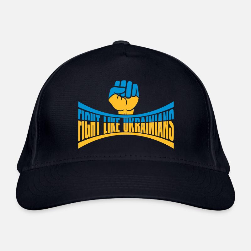 se battre comme citation des ukrainiens Casquette classique bio
