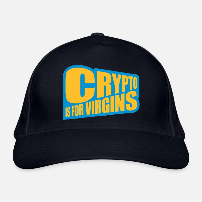 Crypto est pour les vierges Casquette classique bio