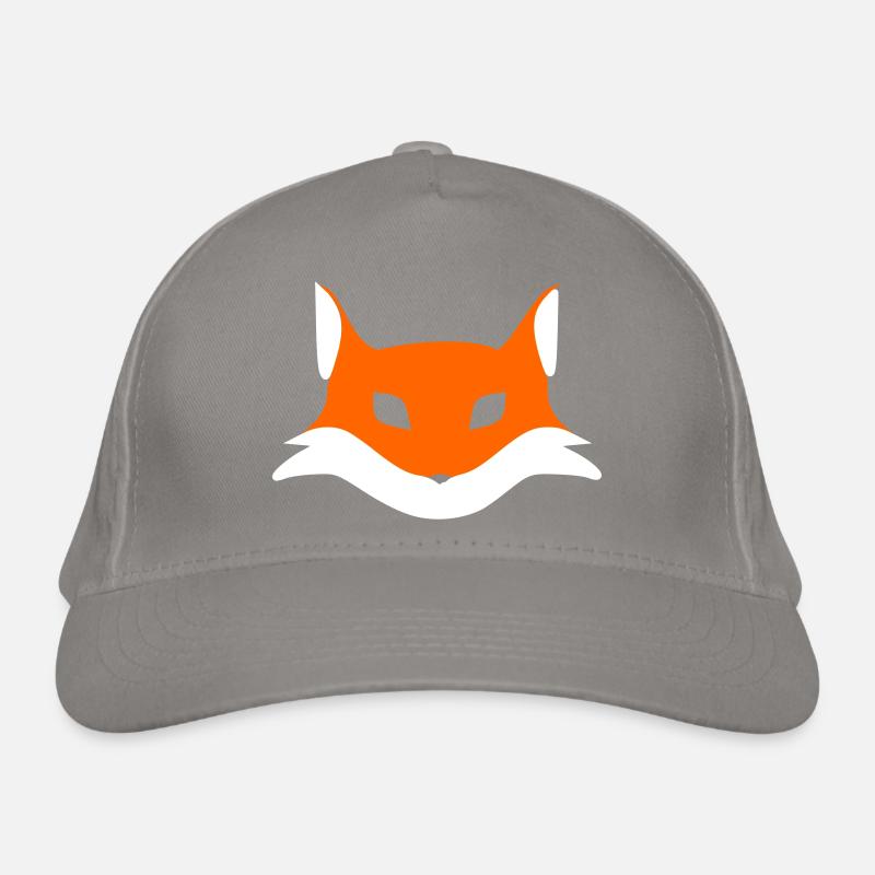 fox head Organic Baseball Cap