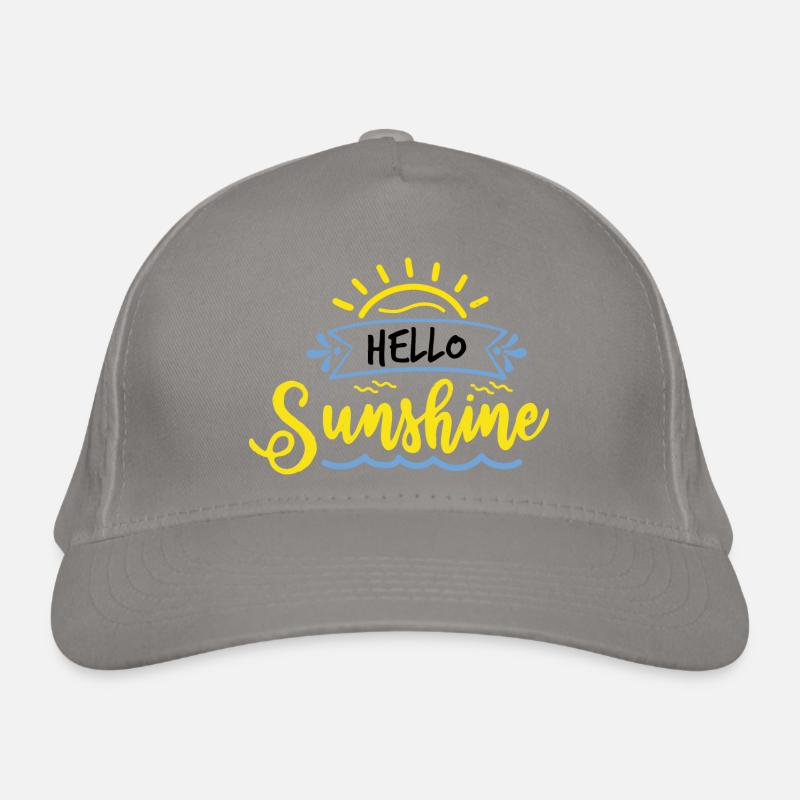 HALLO SONNENSCHEIN Bio-Baseballkappe