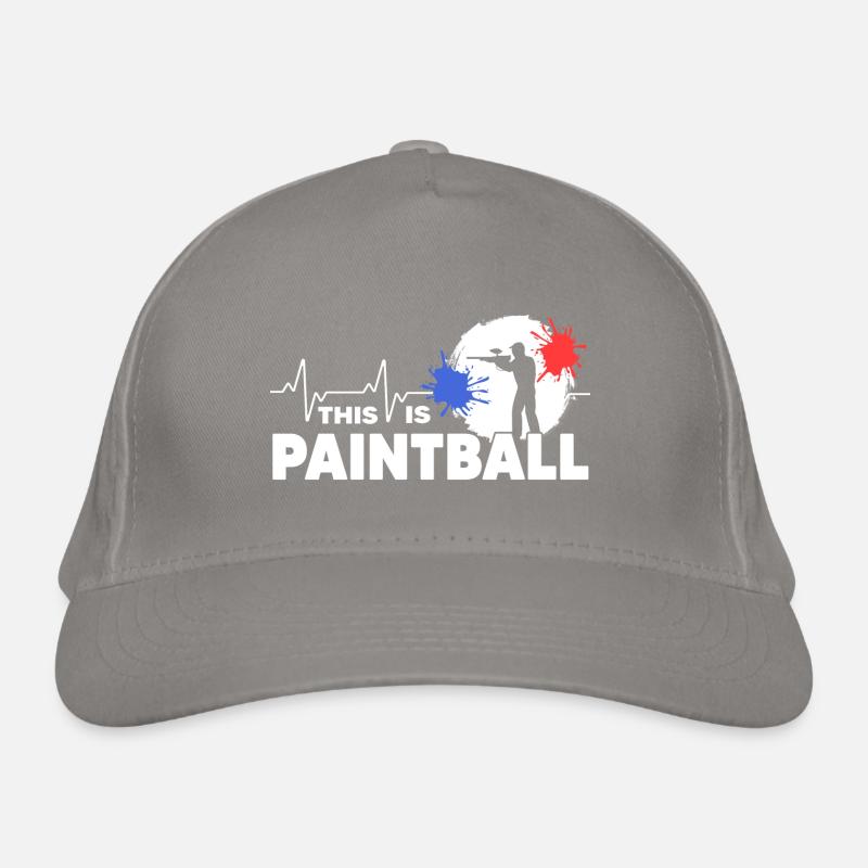 Paintball Gotcha Paintball Player Organic Baseball Cap