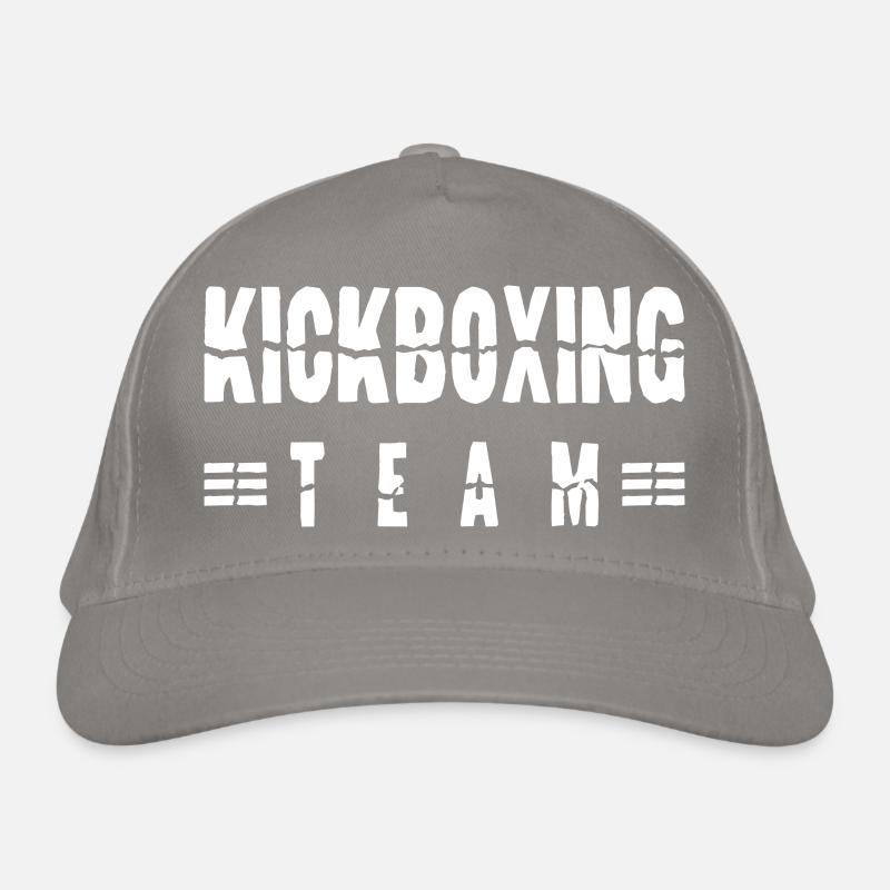 Équipe de kickboxing Casquette classique bio