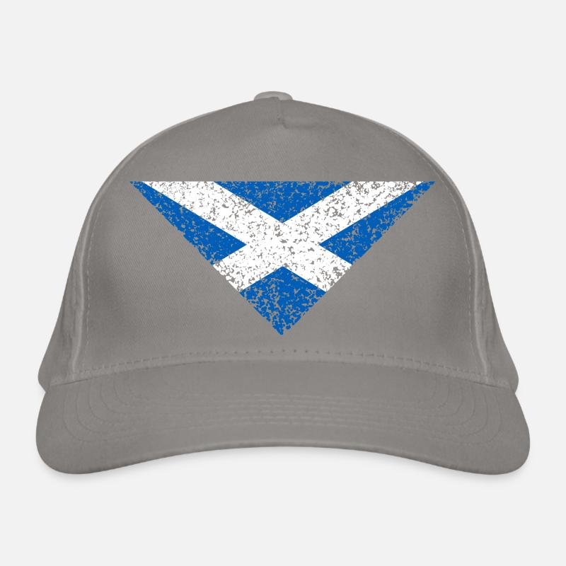 Triangle du drapeau de l’Écosse Casquette classique bio