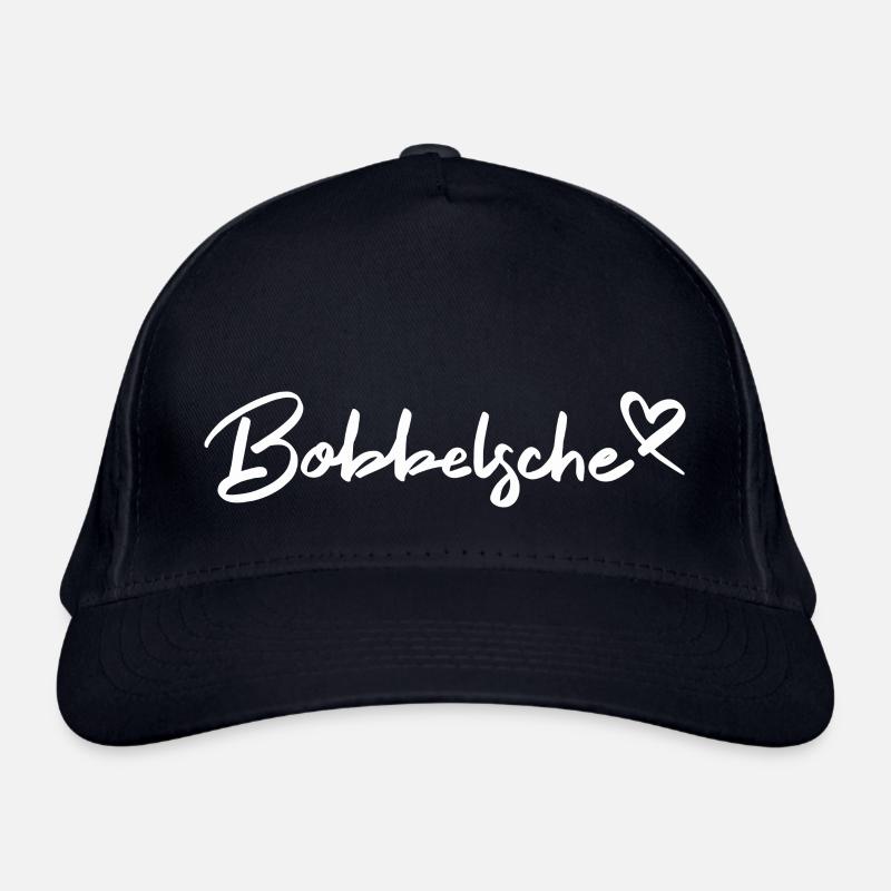 Bobbelsche / Hessisch / Baby - Bio-Baseballkappe - Navy