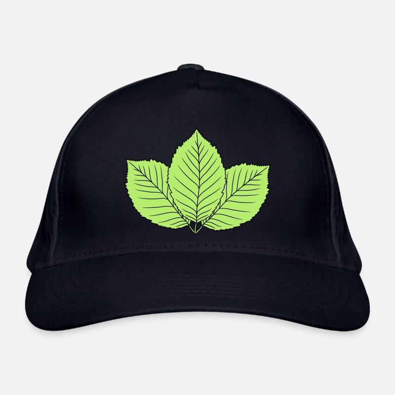 3 feuilles de hêtre feuille arbre forme de plante clipart d Casquette classique bio