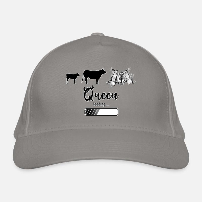 Herens cow, eringer, queen loading Organic Baseball Cap