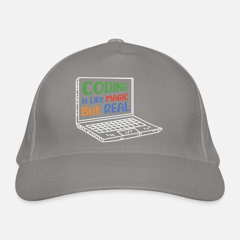 Coding Is Like Magic Coder Programmer Computer Gee Bio-Baseballkappe