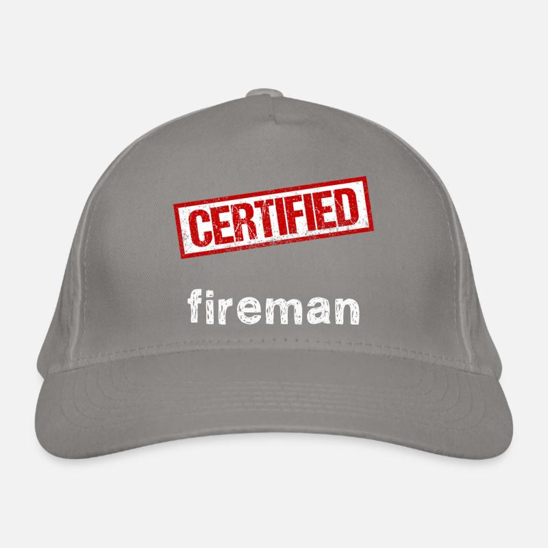 Feuerwehrmann Bio-Baseballkappe