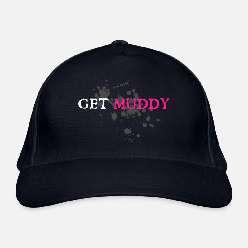 Course boueuse Schlammlauf Mud Run Muddy Casquette classique bio