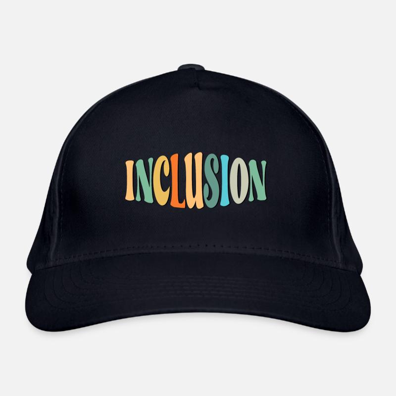 LETTRAGE D’INCLUSION - DIVERSITÉ - ÉGALITÉ Casquette classique bio