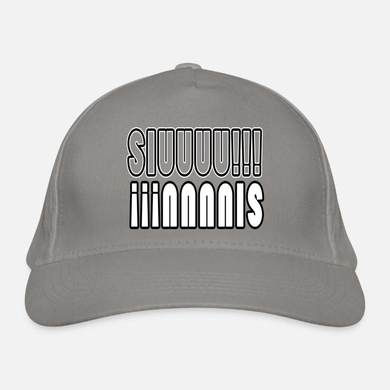 SIUUUU!!! Casquette classique bio
