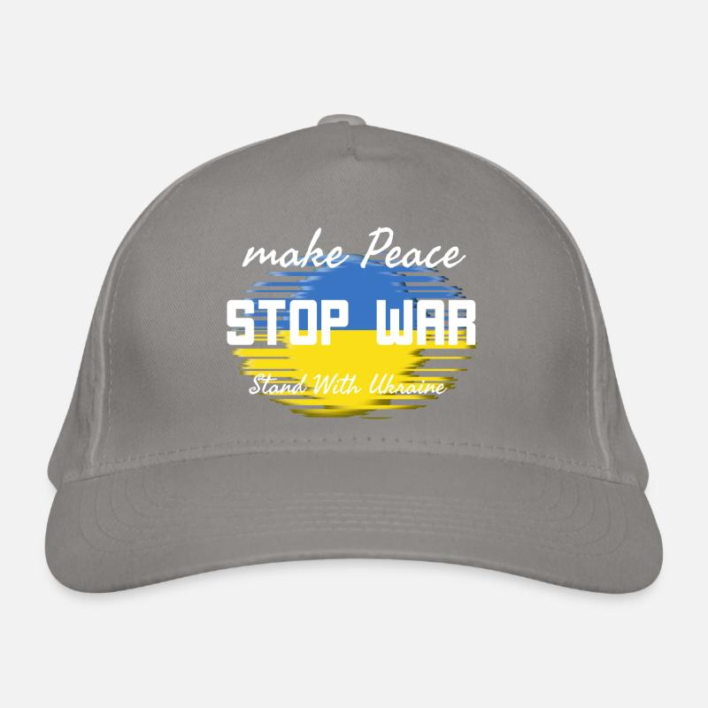 Make peace Stop War Casquette classique bio